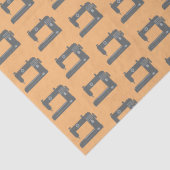 テーラーズ裁縫マシンエレガントパターングレーピーチ 薄葉紙 (詳細)