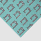 テーラーズ裁縫マシンパタエレガントーングレーティール（緑がかった色） 薄葉紙 (詳細)