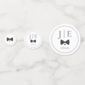 テーラードブラックボウタイ結婚のID1090 コンフェッティ (正面)