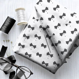 テーラードブラックボウタイ&ボタンID1090 ファブリック