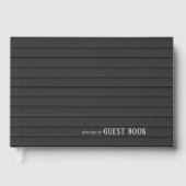 テーラードブラック結婚&ホワイトのID1090 ゲストブック (正面)