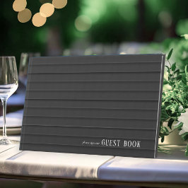 テーラードブラック結婚&ホワイトのID1090 ゲストブック