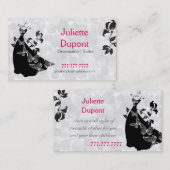 テーラードレスタイリッシュスメーカーテーラーサロン 名刺 (正面/裏面)