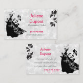 テーラードレスタイリッシュスメーカーテーラーサロン 名刺 (正面/裏面)