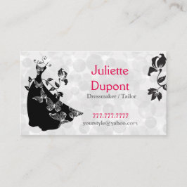 テーラードレスタイリッシュスメーカーテーラーサロン 名刺