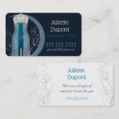 テーラードレスタイリッシュスメーカーヴィンテージサロン 名刺 (正面/裏面)