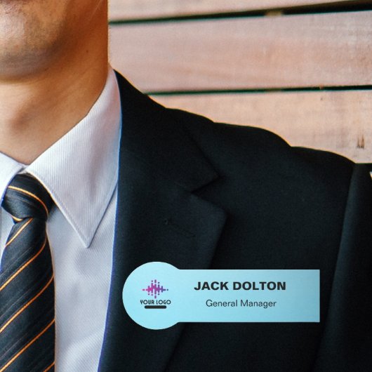 テーラード従業員ID：メタリックシルバー 名札