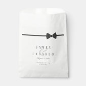 テーラード結婚ブラックタイ感謝ID1090 フェイバーバッグ (正面)