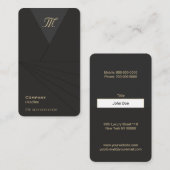 テーラービジネスモダンカード 名刺 (正面/裏面)