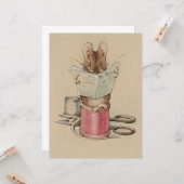 テーラーマウス(Beatrix Potter著) カード (正面/裏面インサイチュ)