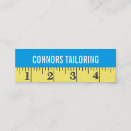 テーラー測定テープ裁縫 スキニー名刺