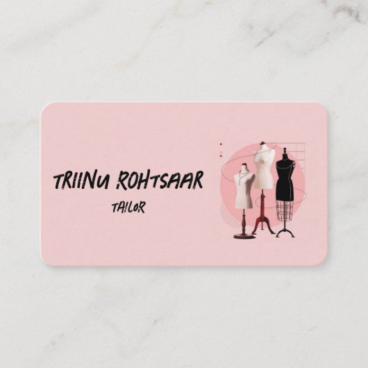 テーラー 名刺 (正面)