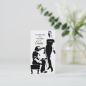 テーラー、変更、仕立て、シームストレス、テーラー 名刺 (スタンド正面)