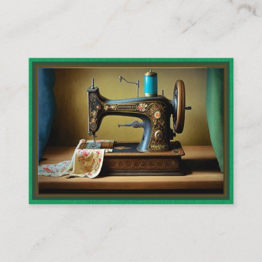 テーラー、Seamstress名刺 名刺 (正面)