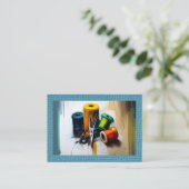 テーラー、Seamstress名刺 名刺 (スタンド正面)