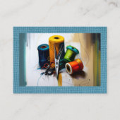 テーラー、Seamstress名刺 名刺 (正面)