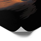 テーリングレッドフィッシュ魚釣りジョークレッドフィッシングレッドドラムF ポスター (角)