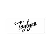 テーリン名の装飾的なキュラシーフォント ラバースタンプ (インプリント)