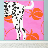 テールとテクスチャ キャンバスプリント (インサイチュ (ウッドフロア))