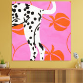 テールとテクスチャ キャンバスプリント (インサイチュ (リビング))