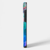 テールアバロンの貝殻絵画 iPhoneケース (左側面)