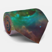 テールオルオン星雲コズミックフォト ネクタイ (ロール)