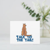 テールカンガルーに話す ポストカード (スタンド正面)