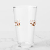 テールガーターサッカータイポグラフィ タンブラーグラス (右)