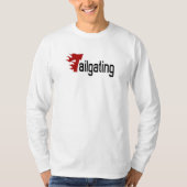 テールゲーティング ユニセックスTシャツ Tシャツ (正面)