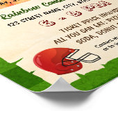 テールゲートイベントチラシのポスター ポスター (角)