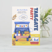 テールゲートパーティーの招待状 招待状 (スタンド正面)