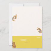 テールゲートパーティーの招待状 招待状 (裏面)