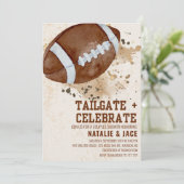 テールゲートパーティー＆セレブレーションシャワー招待状 招待状 (スタンド正面)