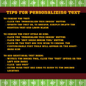 テールゲートブルゴーニュと金ゴールドサッカー紙プレート ペーパープレート