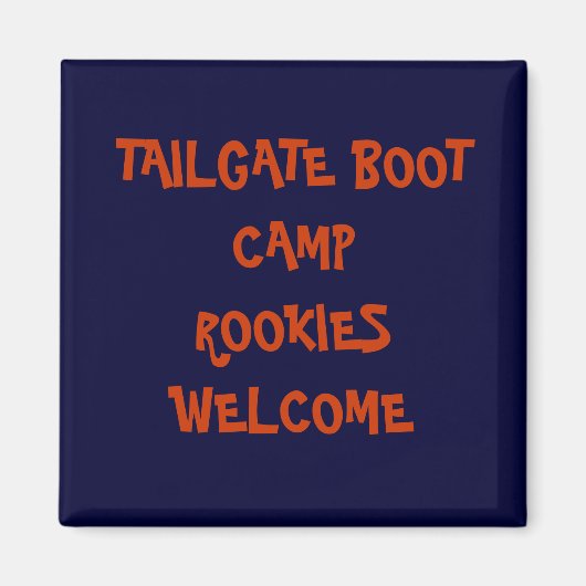 テールゲートブートキャンプ マグネット (正面)