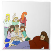 テールハーレム タイル (正面)