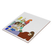 テールハーレム タイル (側面)