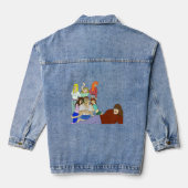 テールハーレム デニムジャケット (裏面)