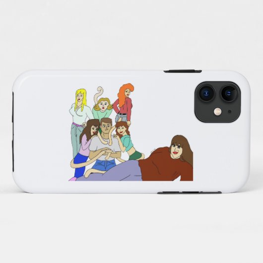テールハーレム Case-Mate iPhoneケース (裏面(横))
