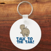 テールヒッポと話す キーホルダー (正面)