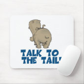 テールヒッポと話す マウスパッド (マウス)