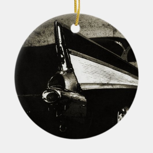 テールフィン- 1957年のChevyのオーナメント セラミックオーナメント (正面)