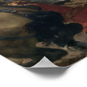 テールブルクの戦い1837年7月21日 ポスター (角)