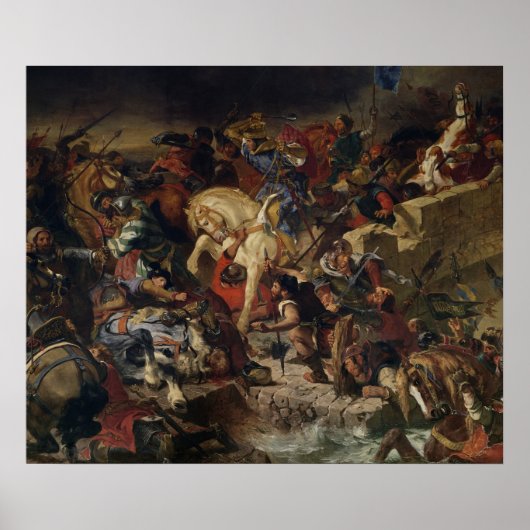 テールブルクの戦い1837年7月21日 ポスター (正面)