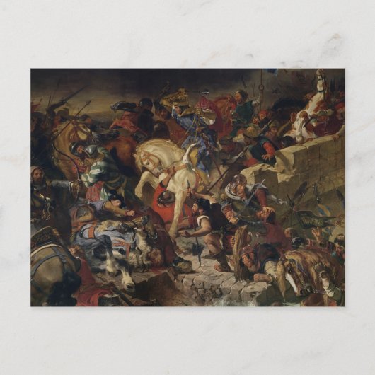 テールブルクの戦い1837年7月21日 ポストカード (正面)