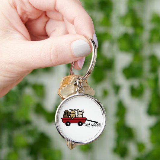 テールワゴン キーホルダー (手)