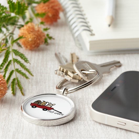 テールワゴン キーホルダー (側面)