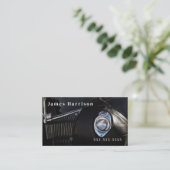 テー車のマ付き革のクラシック礼拝車 名刺 (スタンド正面)