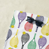 テ数々のニスパーソナライズされたカラー名 ビーチタオル (インサイチュ)