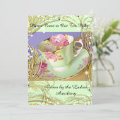 テ来ィーパーティの招待状アラアーティスト 招待状 (スタンド正面)